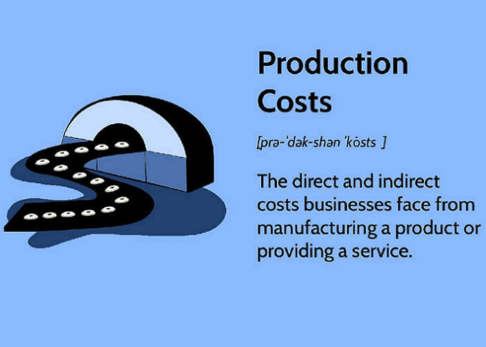 بررسی هزینه های تولید به چه صورت است؟