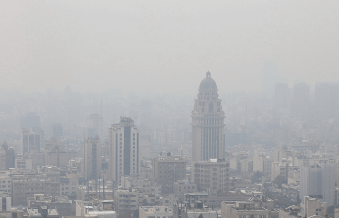 آلودگی در تهران